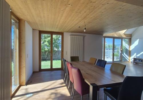 Esszimmer mit Wohnzimmer