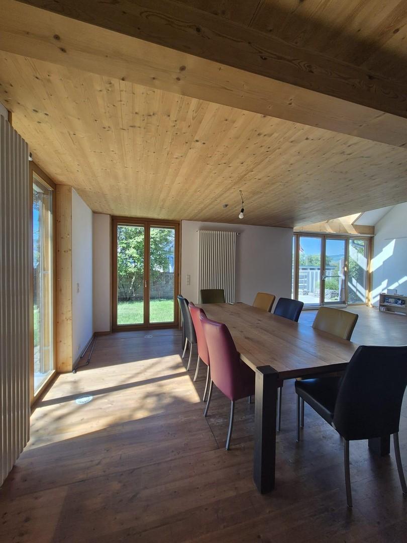 Esszimmer mit Wohnzimmer