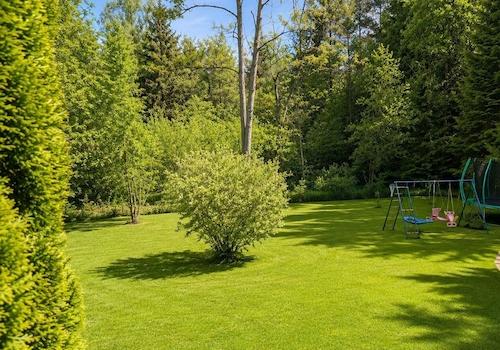 Garten am Naturschutzgebiet