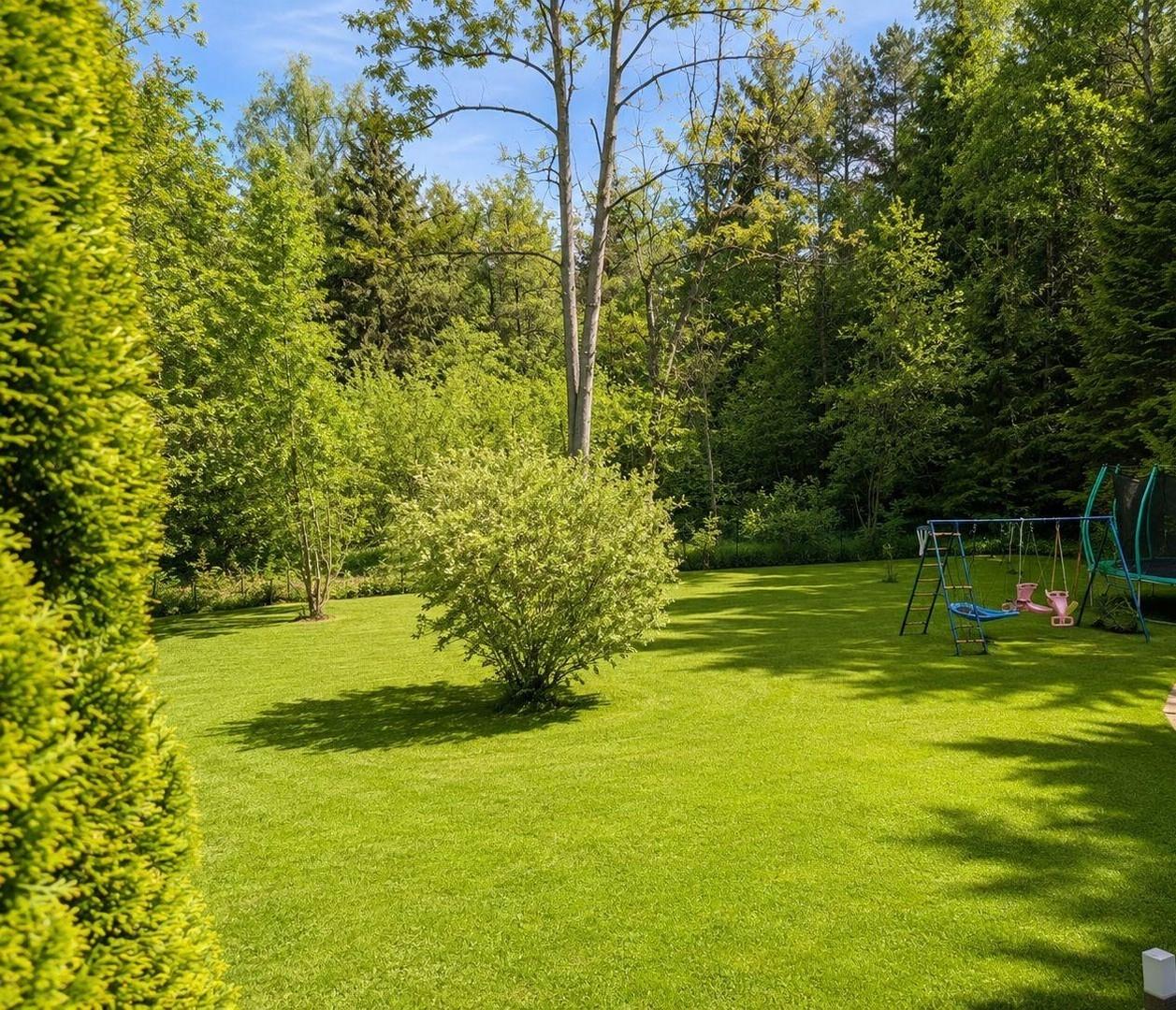 Garten am Naturschutzgebiet