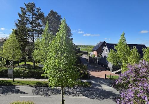 Blick vom Balkon