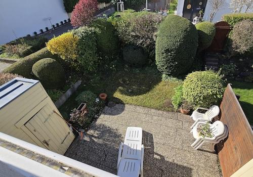 Terrasse und Garten