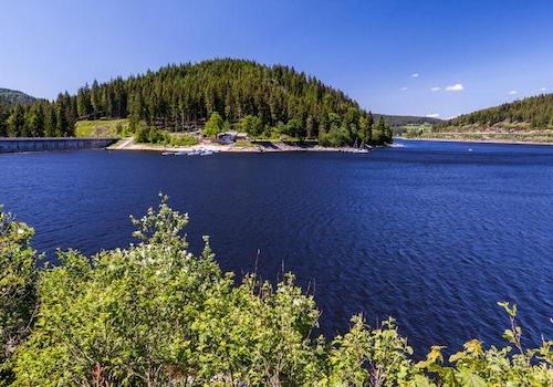 Schluchsee und Staumauer