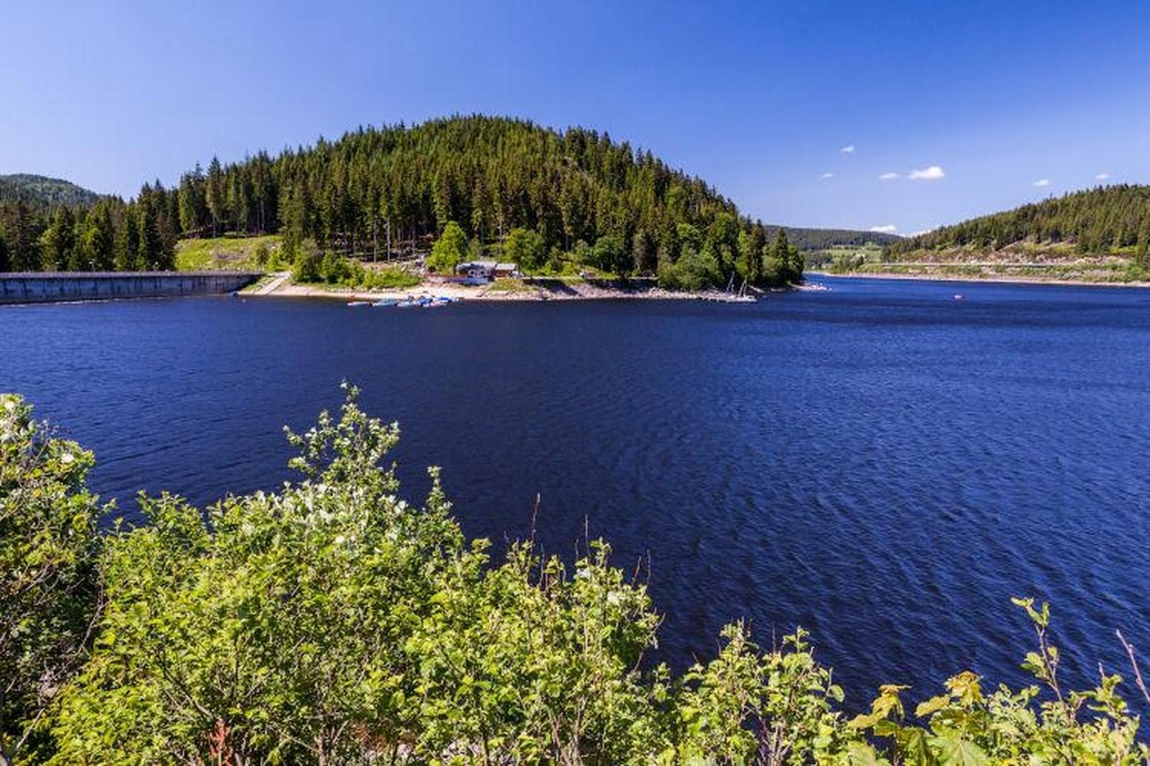 Schluchsee und Staumauer
