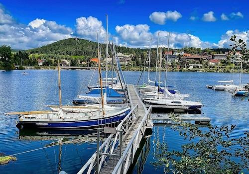Schluchsee und Ortsblick