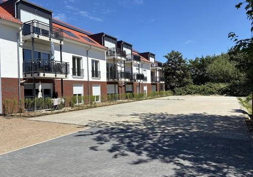 Blick vom Parkplatz