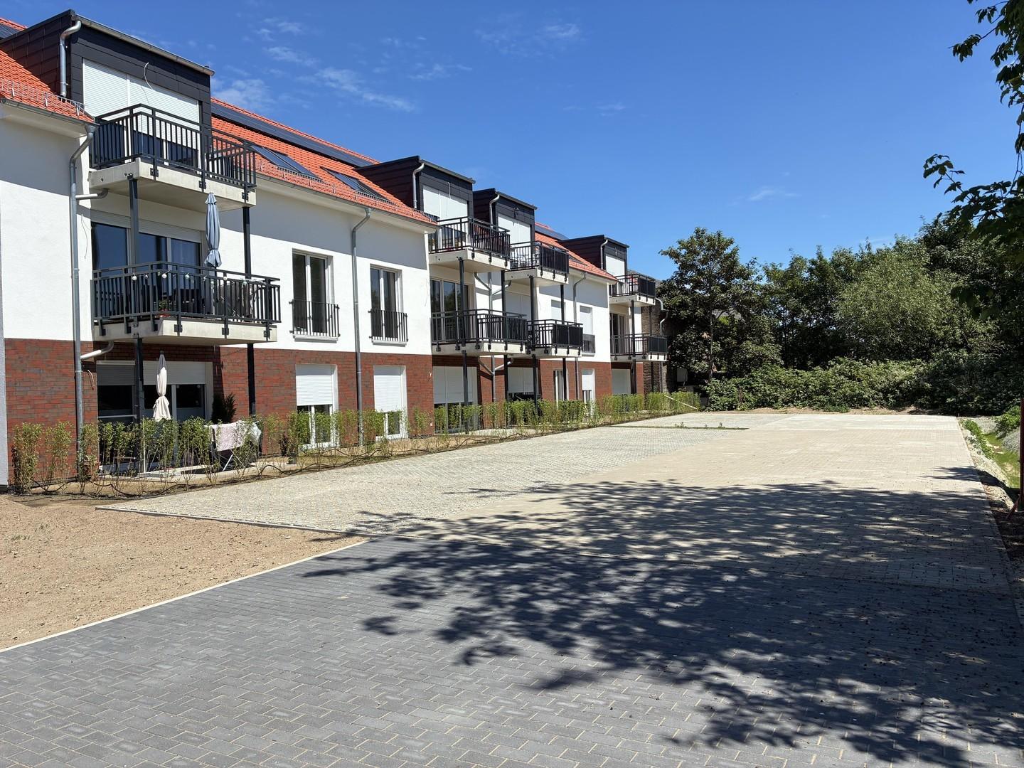 Blick vom Parkplatz