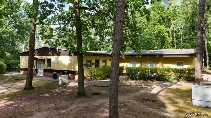 Funktionsgebäude Rückansicht