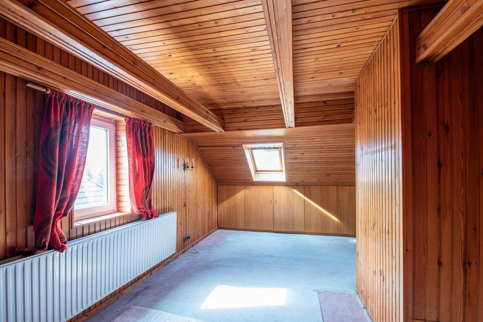 Ausgebaute Dachetage