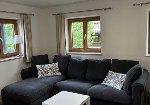 Ecklounge im Wohnzimmer