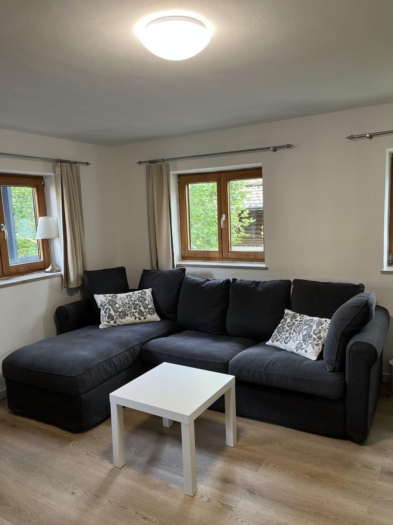 Ecklounge im Wohnzimmer