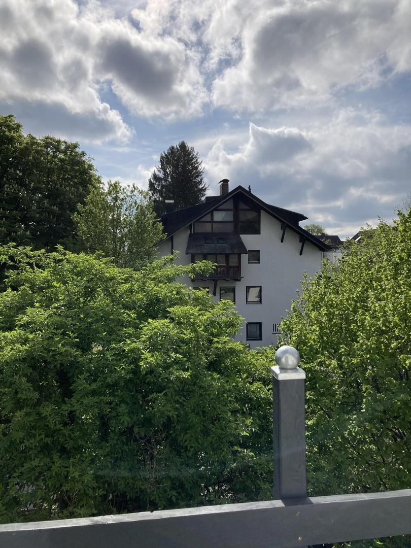 Balkon Ausblick mitte