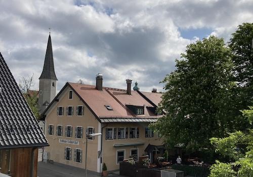 Balkon Ausblick links