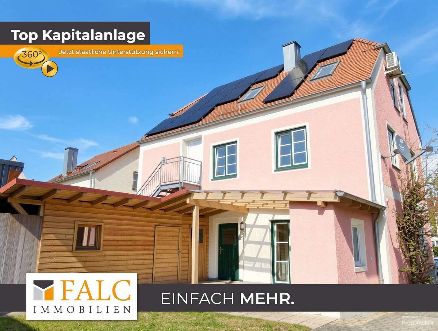 Stadthaus mit 2 Wohnungen, KI optimiert