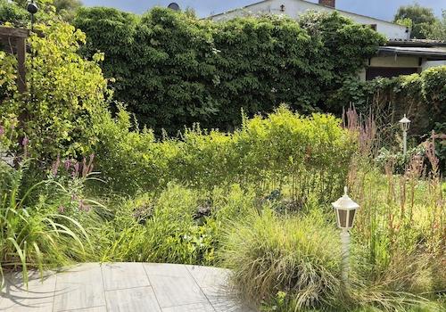 Blickdichte Terrasse