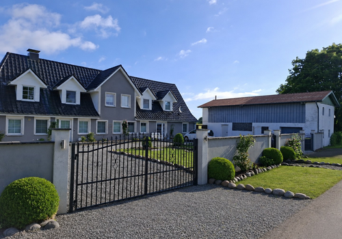 Hausansicht seitlich