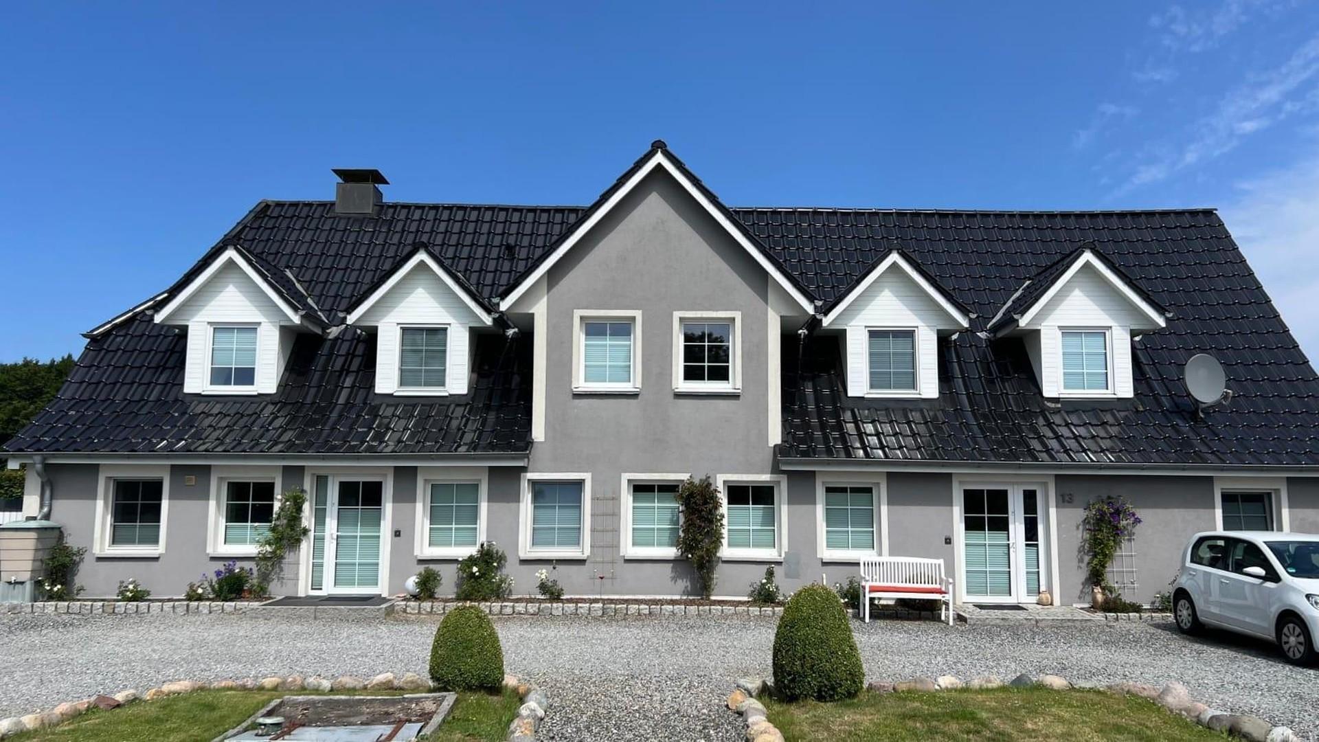 Frontansicht Haus