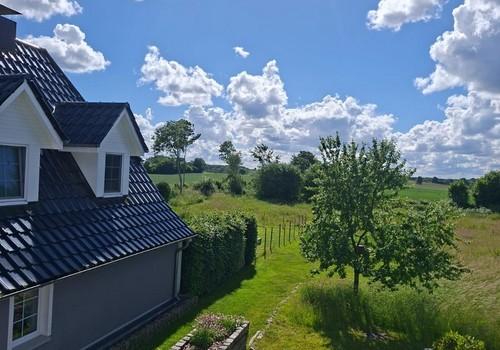 Blick aus dem Badezimmer