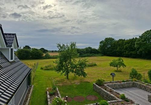 Aussicht aus dem Badezimmer