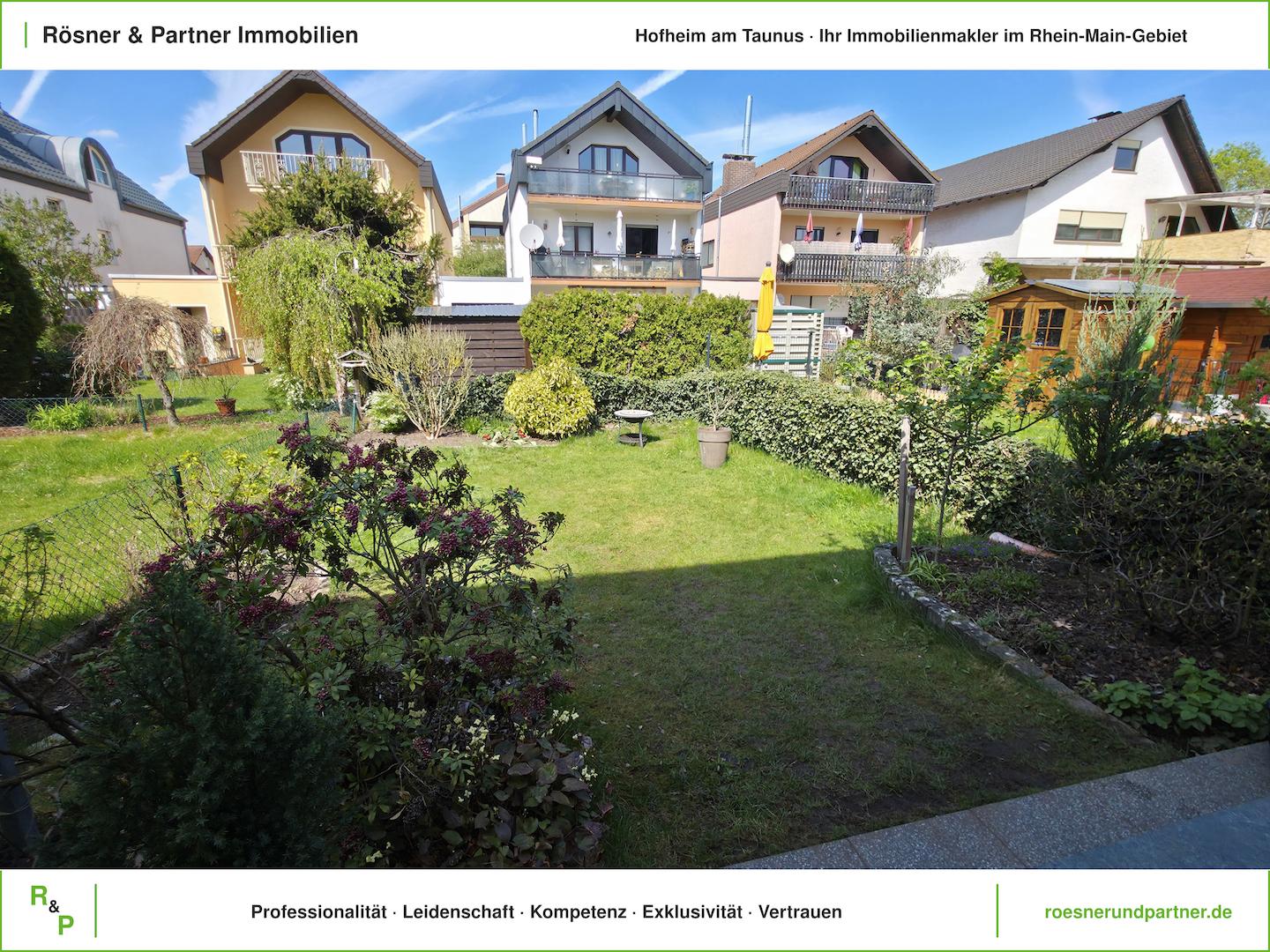 Blick in den Garten