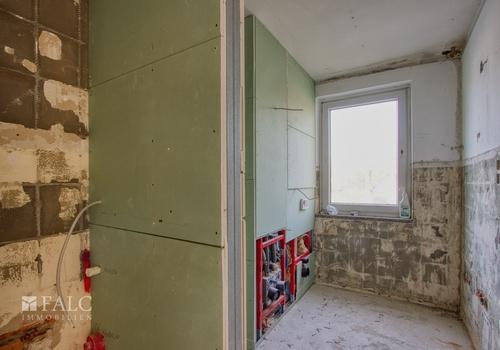 Haus B - vorbereitetes Bad