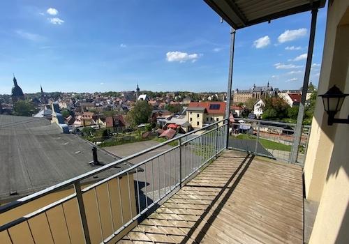 Blick zur Stadt