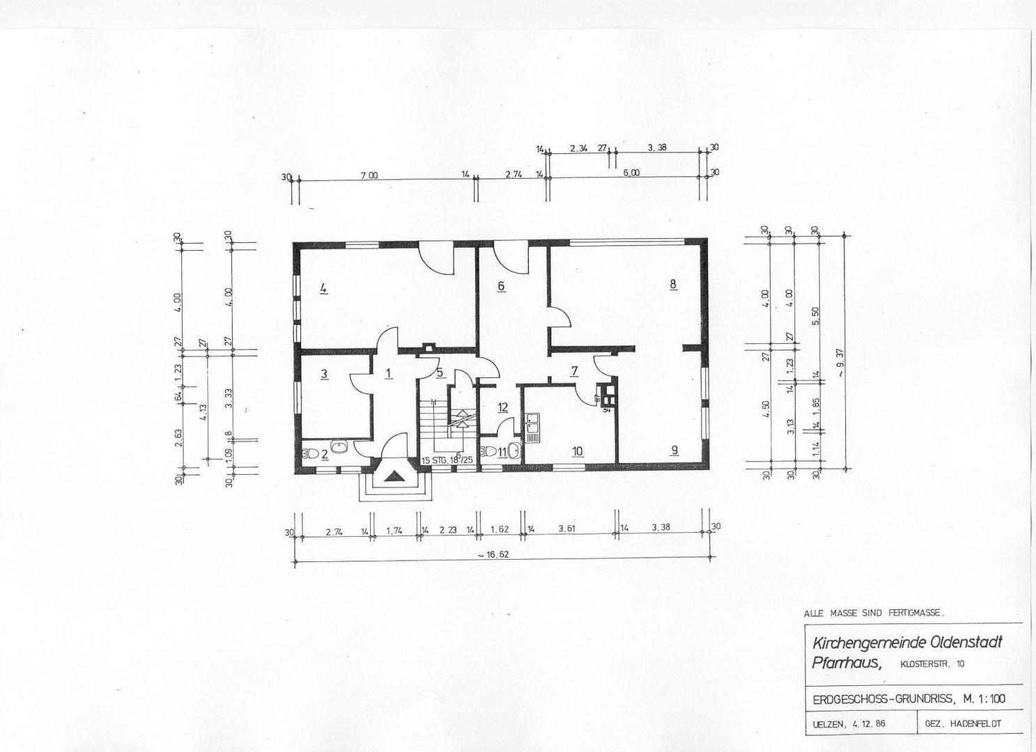 Grundriss Erdgeschoss