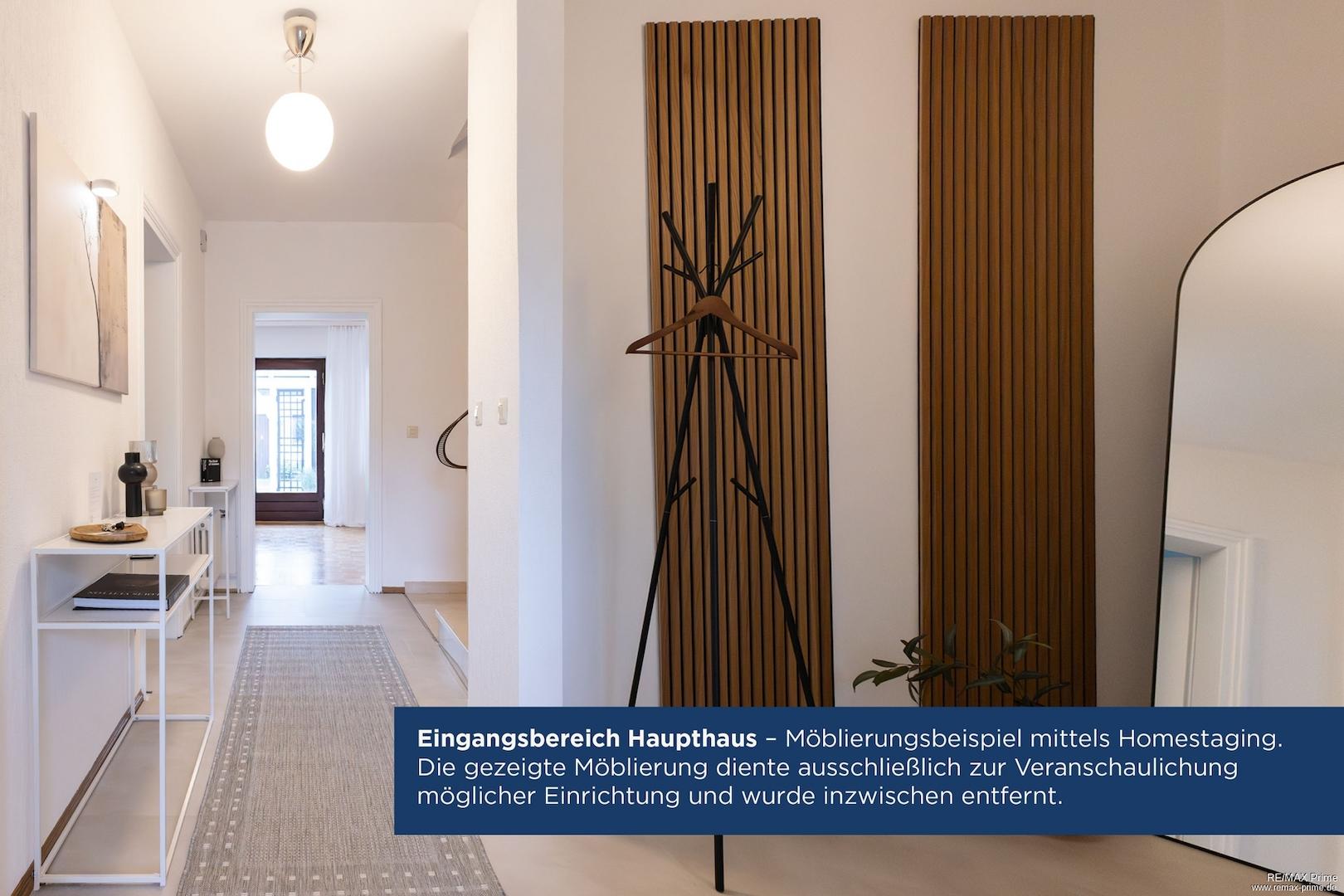 Eingangsbereich Haupthaus