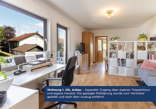 Anbau: Wohnung im ersten Obergeschoss