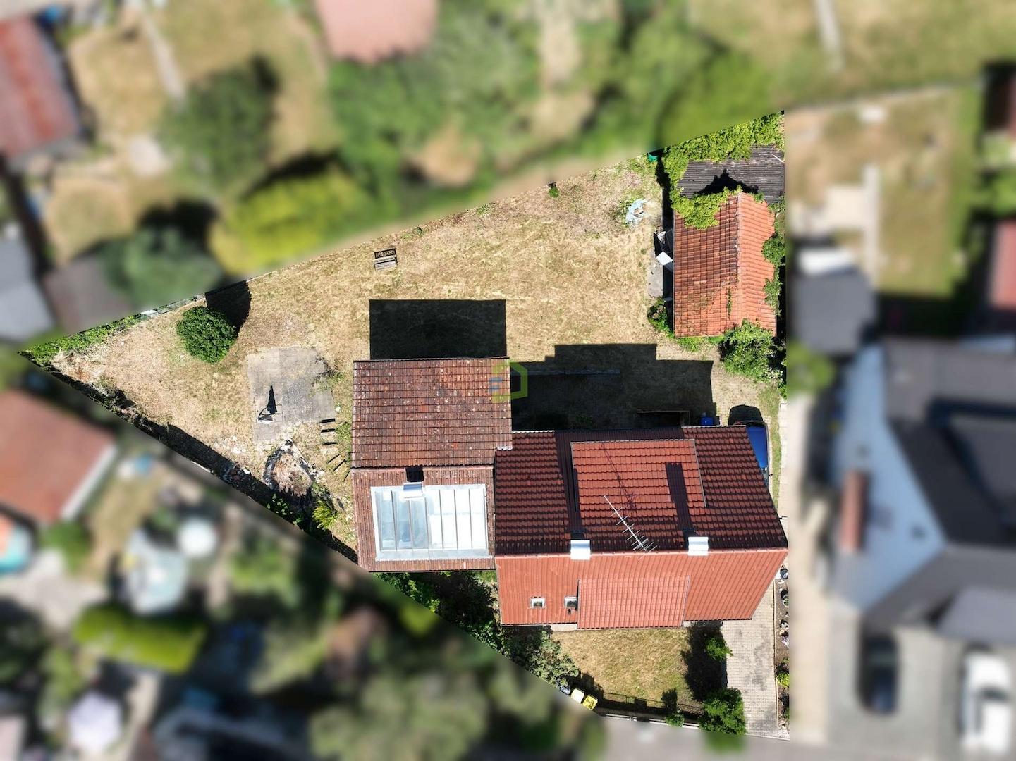 Grundstück von oben