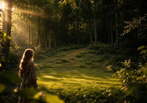 mit eigenem Wald