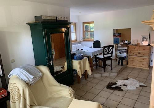 Wohnraum mit Erker