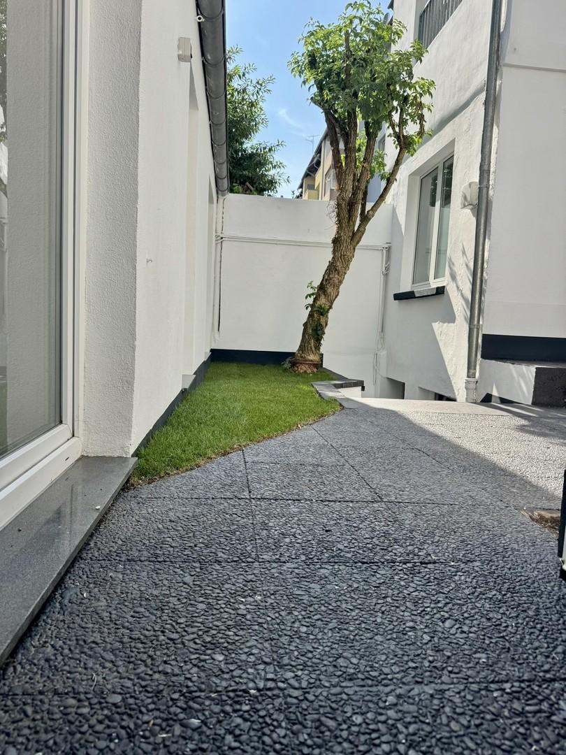 Terrasse und Garten