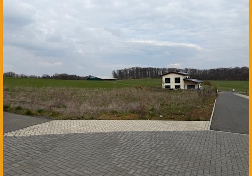 Blick über das Baugebiet