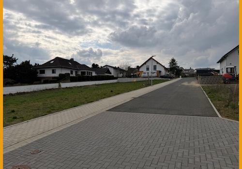 Blick Baugebiet Richtung Westen