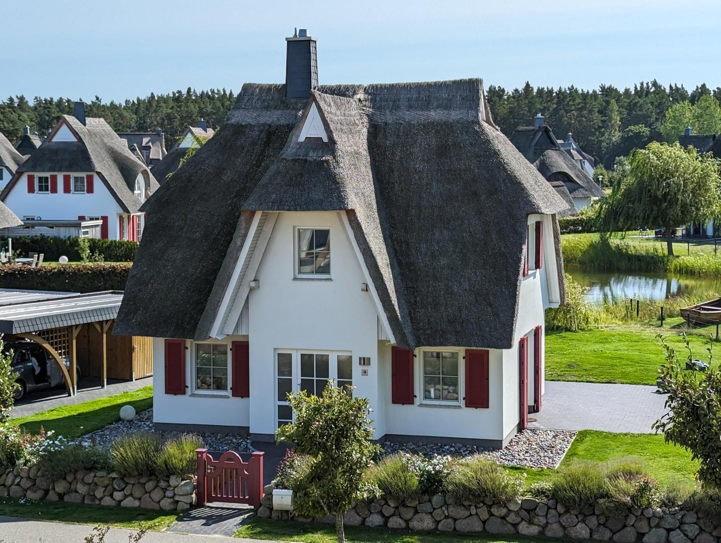 Ferienhaus Eingangsseite 