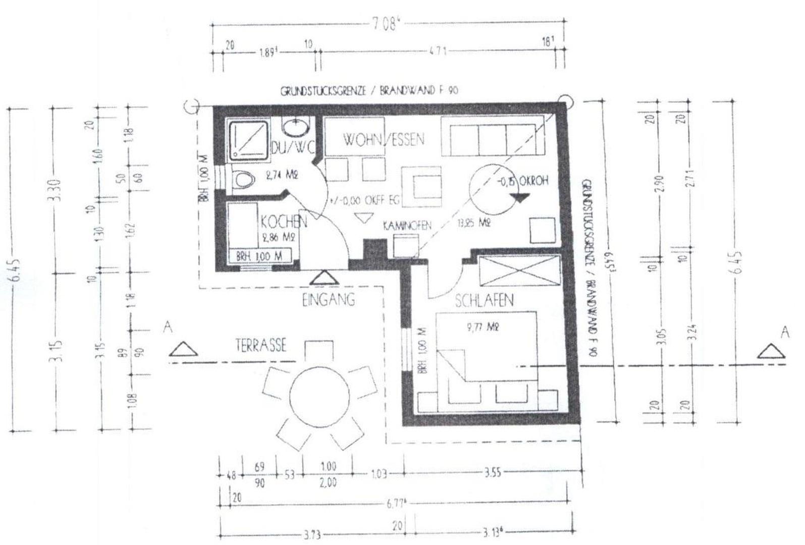 Grundriss Ferienhaus