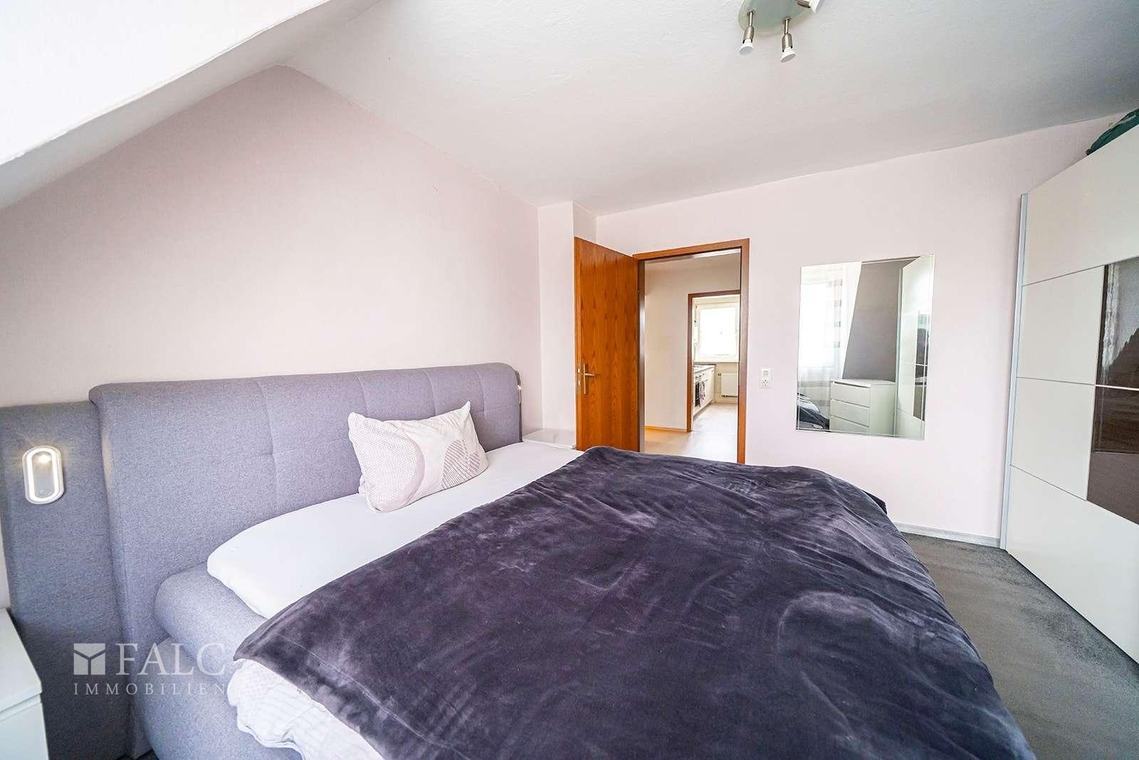Schlafzimmer Blick 2