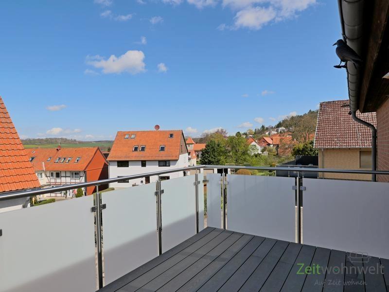 Blick vom Balkon