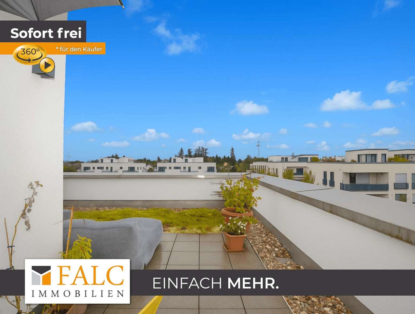 Dachterrasse Süd