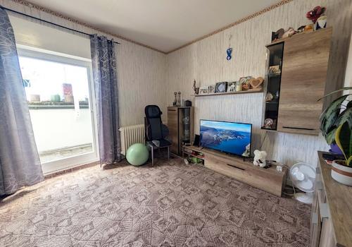 Schlaf- und Wohnraum Wohnung 1