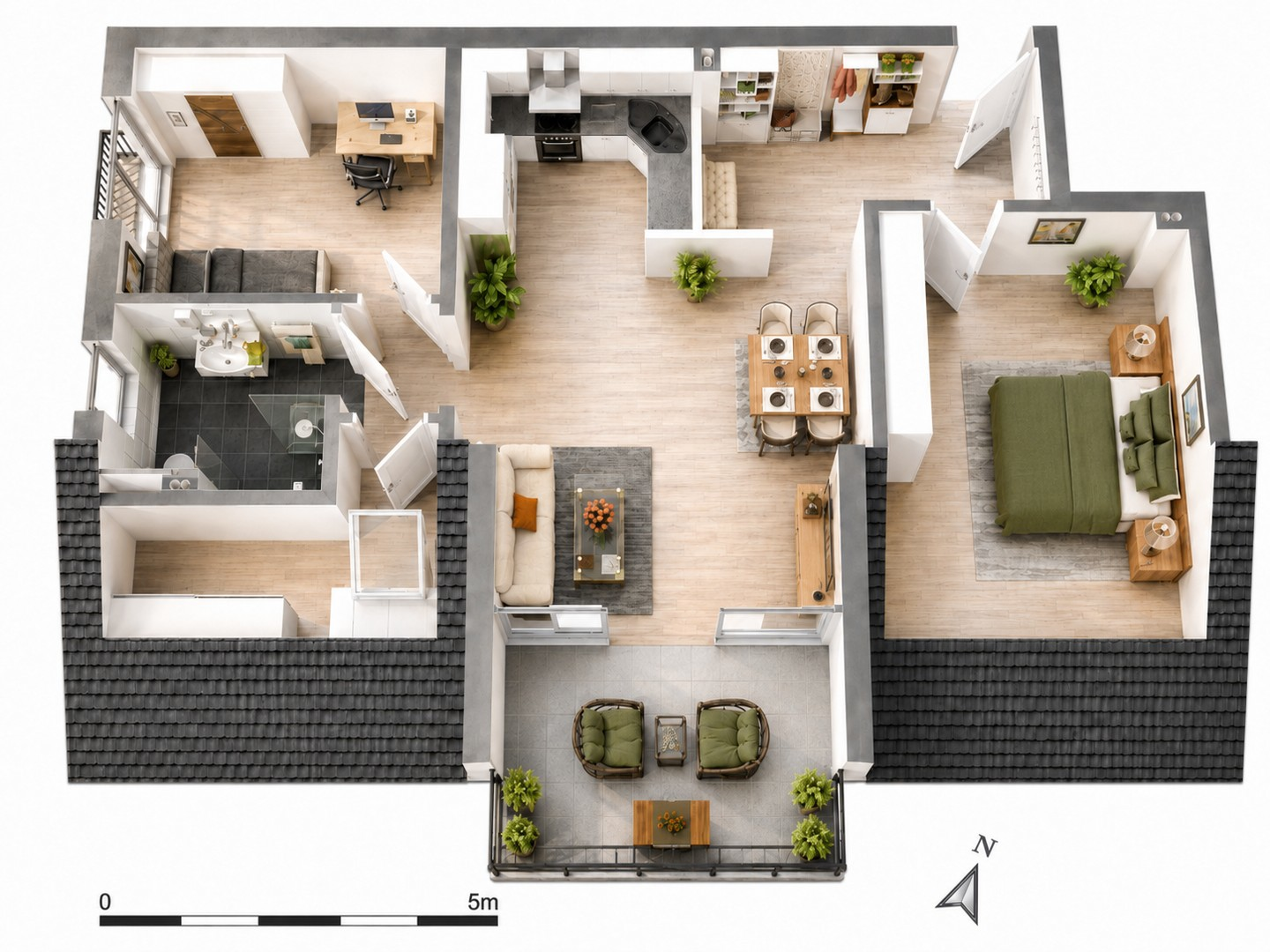 3D-Grundriss