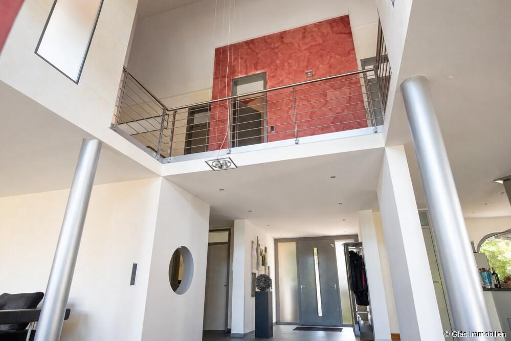 Blick vom Kaminzimmer Richtung Gallerie