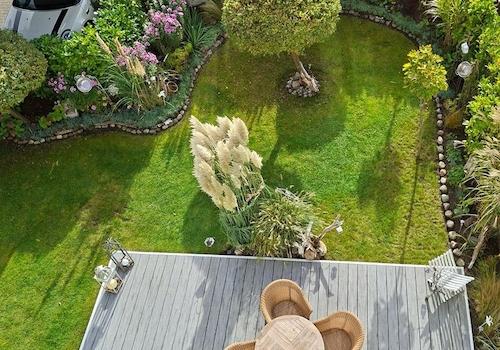 Terasse und Garten