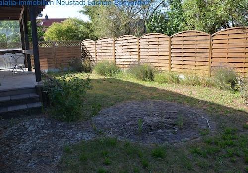 Garten hinter dem Haus 