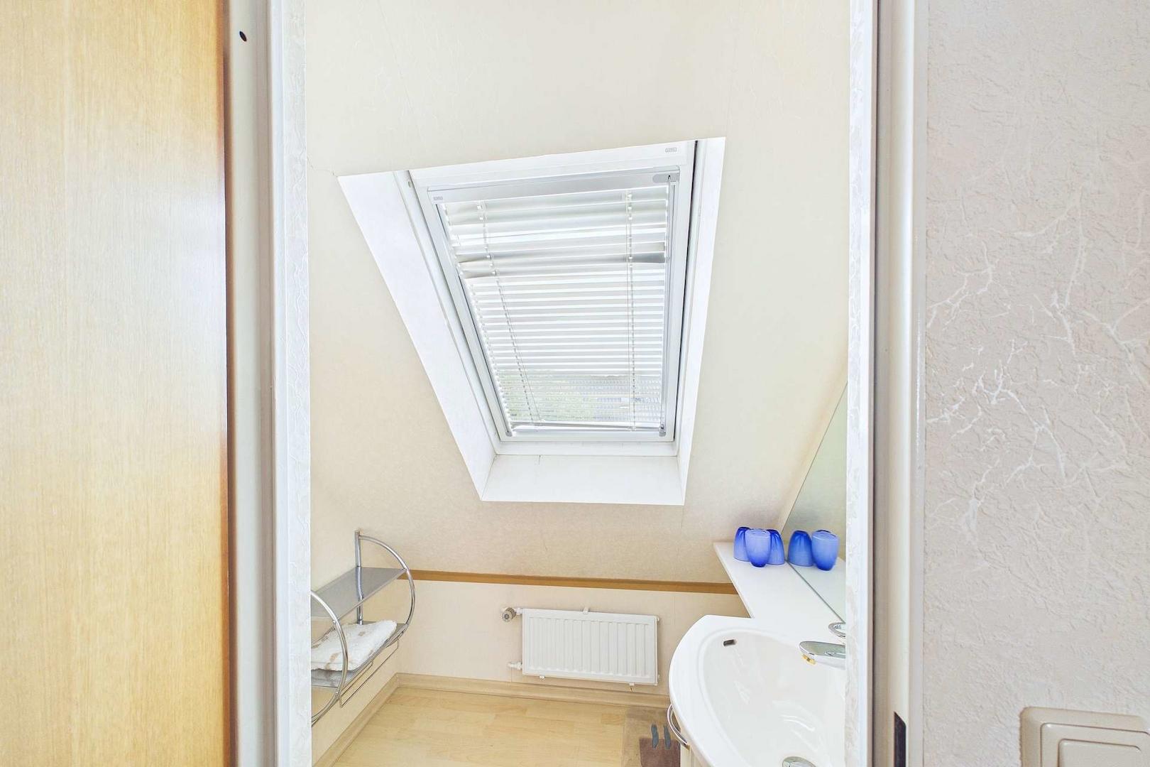 WC im Dachgeschoss