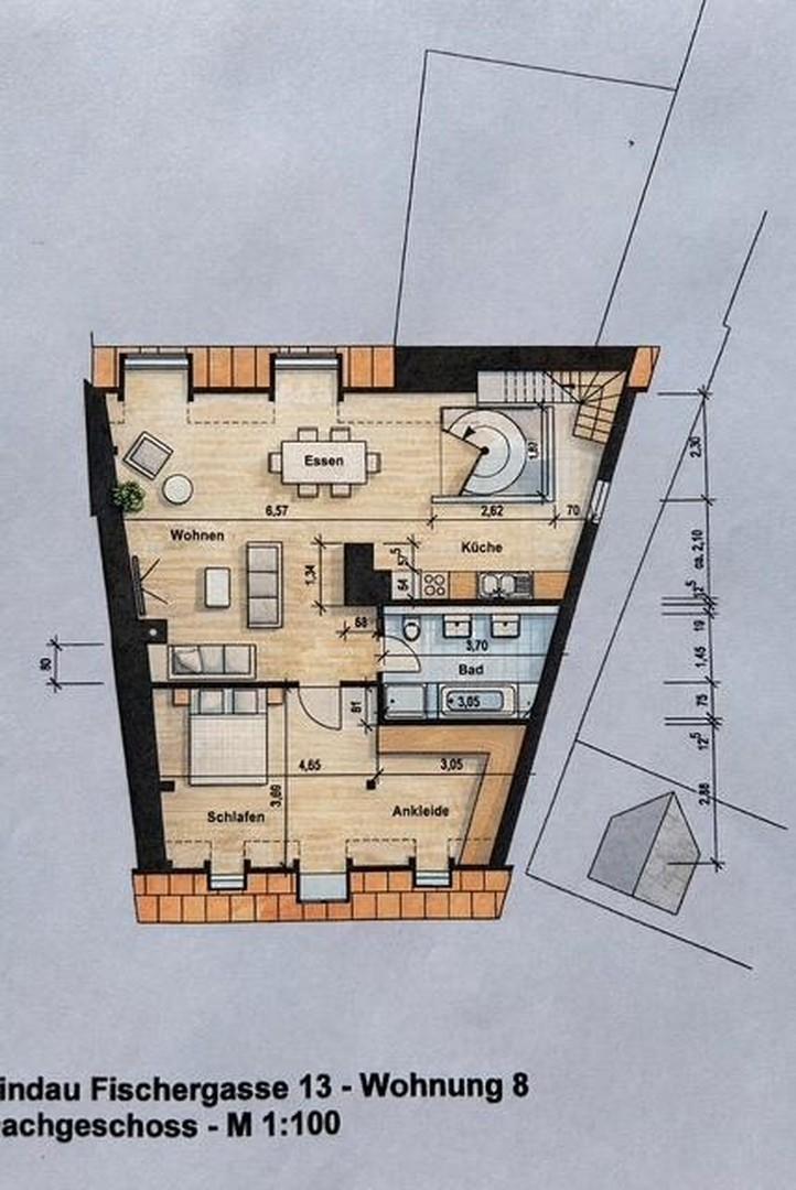 Grundriss Wohnung