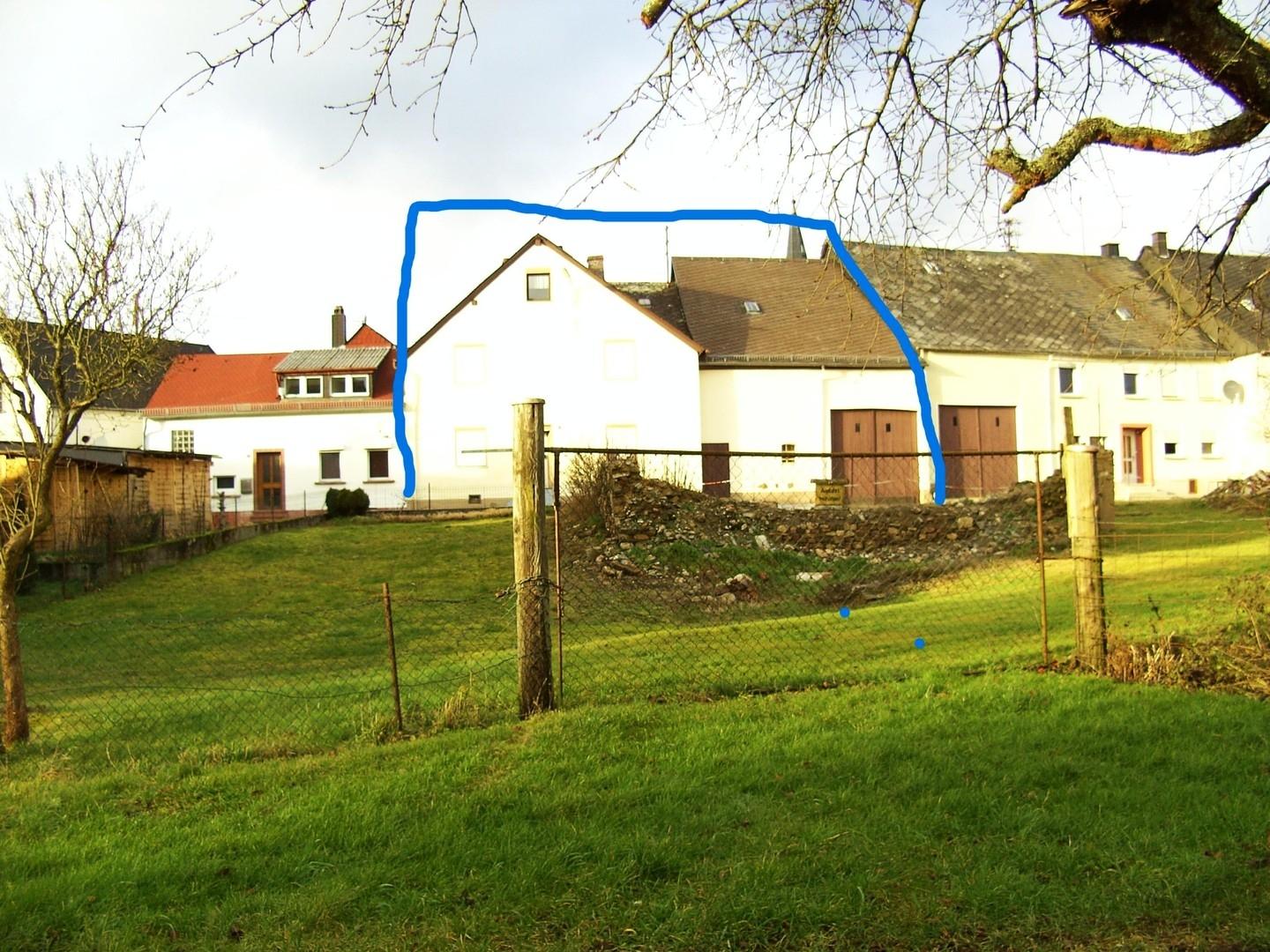 Frontansicht Haus von BG aus