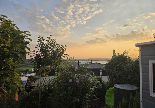 Aussicht vom Garten 