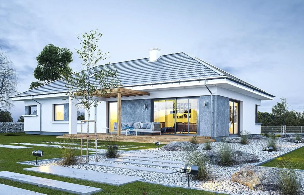 Bungalo Vorderansicht
